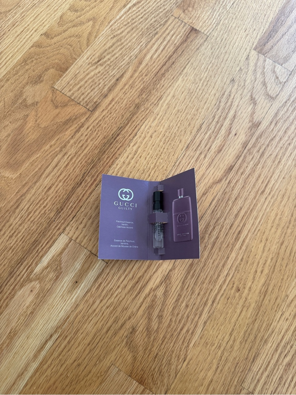 Gucci guilty perfume sample travel size